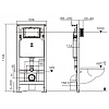 Унитаз WeltWasser Amberg 506+Kehlbach 004 GL-WT+Amberg RD-CR