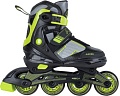 Роликовые коньки Tech Team Axor (р-р 30-33, зеленый)
