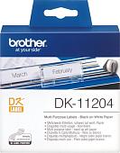 Самоклеящаяся термобумага Brother DK-11204