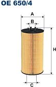 Масляный фильтр Filtron OE 650/4