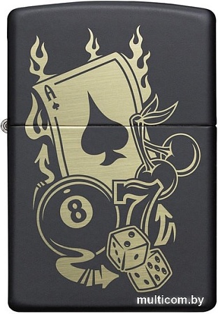 Зажигалка Zippo Gambling Design 49257-000003