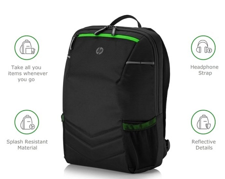 Рюкзак HP Pavilion Gaming Backpack 300 6EU56AA