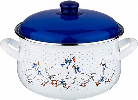 Кастрюля Agness Гуси 951-032