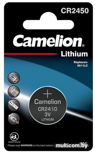 Батарейки Camelion CR2450 [CR2450-BP1]