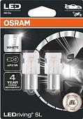 Светодиодная лампа Osram P21W LEDriving White Gen3 2шт