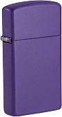 Зажигалка Zippo Slim Purple Matte 1637
