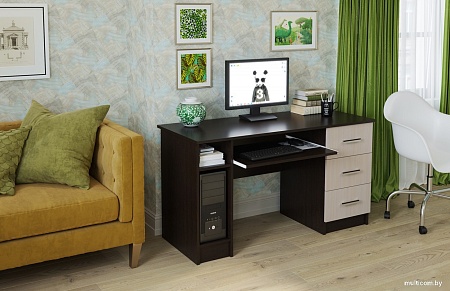 Стол Памир ПКС-4 (венге/дуб белфорт)