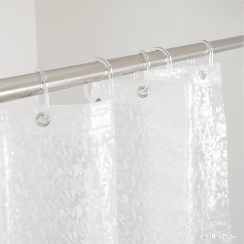 Шторка-занавеска для ванны Fora Pe+Eva Ice FOR-EV18