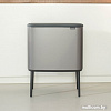 Brabantia Bo Touch Bin 36 л (платиновый)