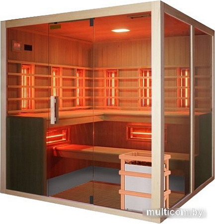 Инфракрасная сауна Wellis Eclips Hemlock