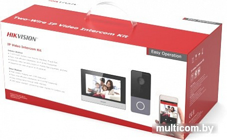 Комплект видеодомофона Hikvision DS-KIS603-P