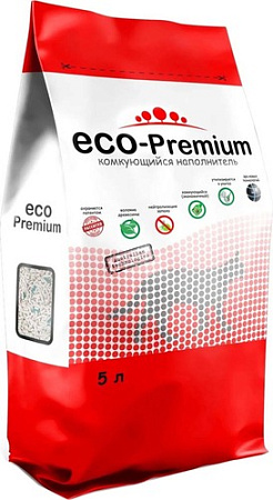 Наполнитель для туалета Eco-Premium Green 5 л