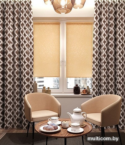 Рулонные шторы Legrand Фрост 38x175 (бежевый)