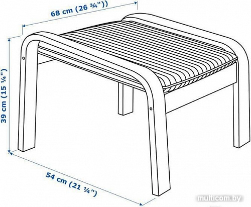 Пуфик Ikea Поэнг 293.028.08