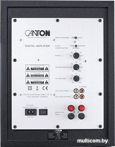Акустика Canton SUB 8.4 (черный)