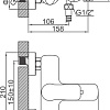 Смеситель Ledeme L73218