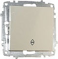 Выключатель проходной Elbi Zena-Vega 609-010300-209 (кремовый)