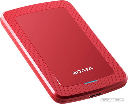 Внешний жесткий диск A-Data HV300 AHV300-2TU31-CRD 2TB (красный)