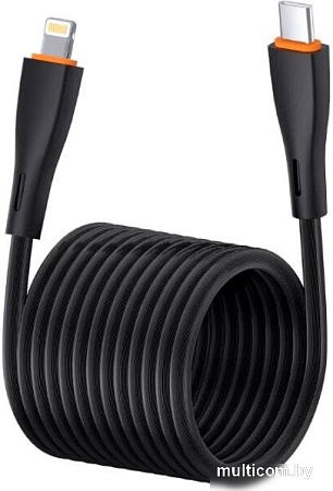 Кабель EOFE CL21 USB Type-С - Lightning (1 м, черный)