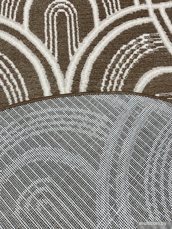 Ковер для жилой комнаты Safyun Bravo SN550-LIGHT-BROWN-OVAL (1x2)