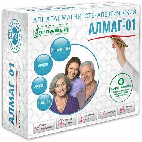 Прибор для магнитотерапии Еламед Алмаг-01