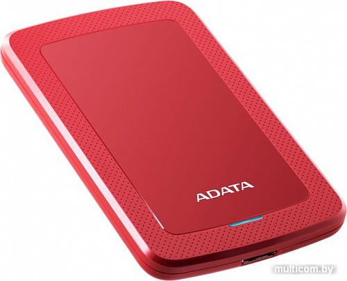 Внешний жесткий диск A-Data HV300 AHV300-2TU31-CRD 2TB (красный)
