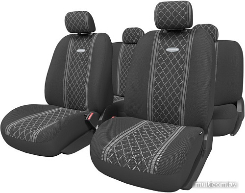 Комплект чехлов для сидений Autoprofi TT-902M (черный)