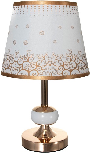 Торшер Risalux Ариэль 7985231 (белый/золото)