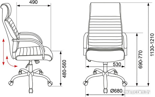 Кресло Бюрократ T-8010SL/IVORY (слоновая кость)