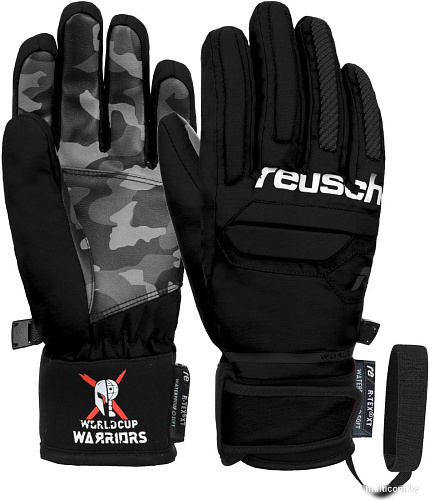 Горнолыжные перчатки Reusch Warrior R-Tex Xt Junior Marco 6261250-9015 (р-р 6, schwarz)