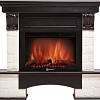 Портал Firelight Forte 25S (камень белый/шпон венге)