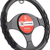 Оплетка на руль Autoprofi AP-1948 BK/BL (M) (черный/синий)