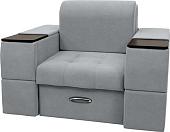 Сириус Лидер-13 ППУ 135x110 (Eva 09 велюр светло-серый)