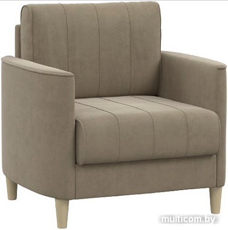 Интерьерное кресло Нижегородмебель Лора ТК 327 (ультра беж песочный/бежевый)