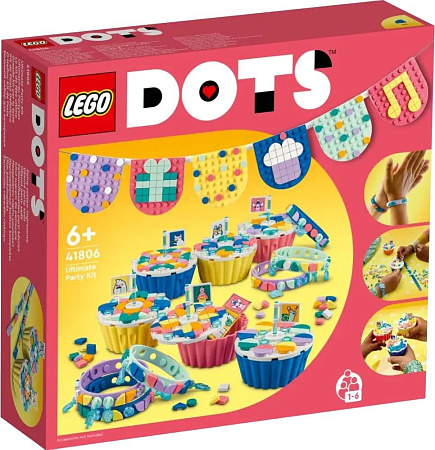 Конструктор LEGO DOTS 41806 Большой набор для вечеринки