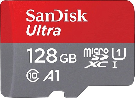 Карта памяти SanDisk Ultra SDSQUA4-128G-GN6MN microSDXC 128GB