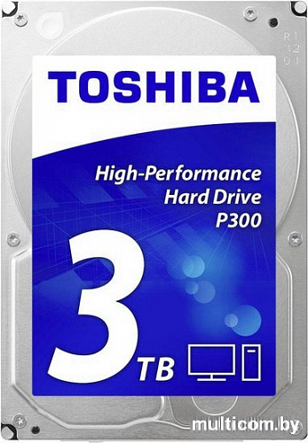 Жесткий диск Toshiba P300 3TB [HDWD130EZSTA]