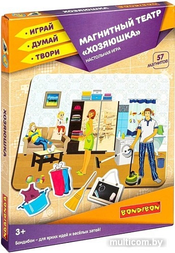 Развивающая игра Bondibon Магнитный театр. Хозяюшка ВВ4411
