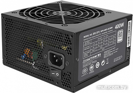 Блок питания Cooler Master MasterWatt Lite 230V (ErP 2013) [MPX-4001-ACABW]