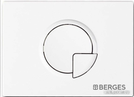 Панель смыва Berges Wasserhaus Novum R1 (белый)