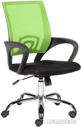 Кресло Norden Спринг хром AB06-AC01 (зеленый/черный)