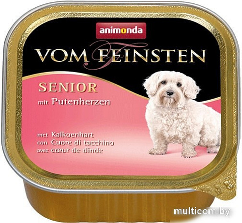 Корм для собак Animonda Vom Feinsten Senior mit Putenherzen 150 г