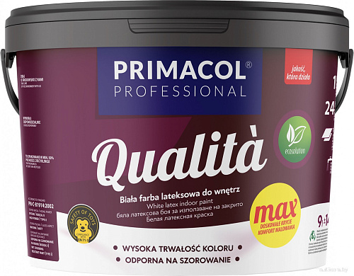 Primacol Qualita 9 л (белый)