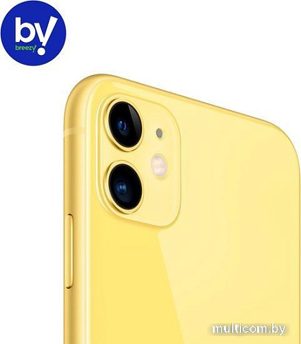 Смартфон Apple iPhone 11 128GB Воcстановленный by Breezy, грейд C (желтый)