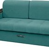 Диван Сириус Лидер-3 НПБ 185x110 (Eva 28 велюр зеленый)