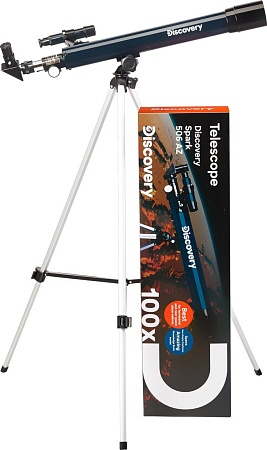 Телескоп Levenhuk Discovery Spark 506 AZ с книгой