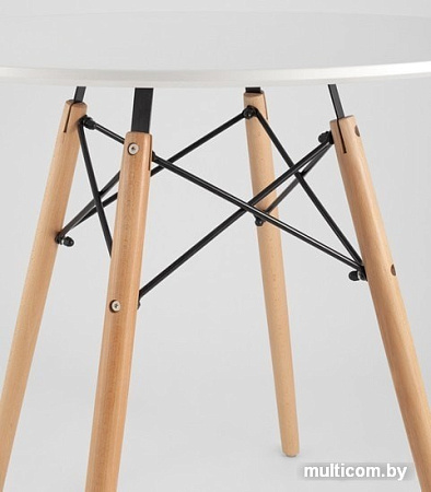 Обеденный стол Stool Group Eames DSW D80 (белый)
