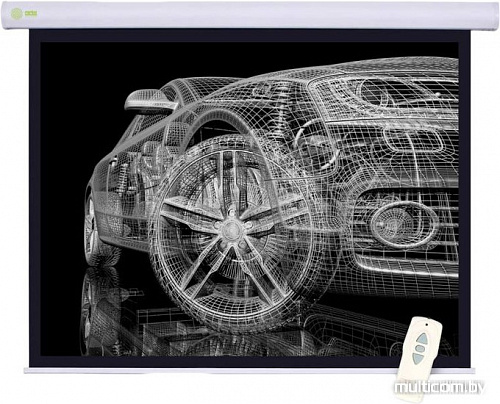 Проекционный экран CACTUS Motoscreen CS-PSM-150x150