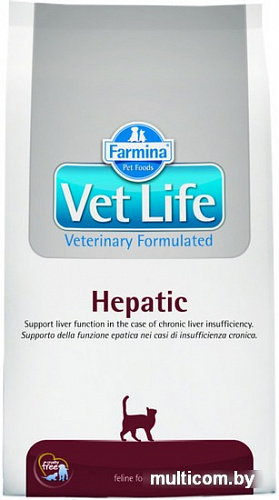 Корм для кошек Farmina Vet Life Hepatic 2 кг