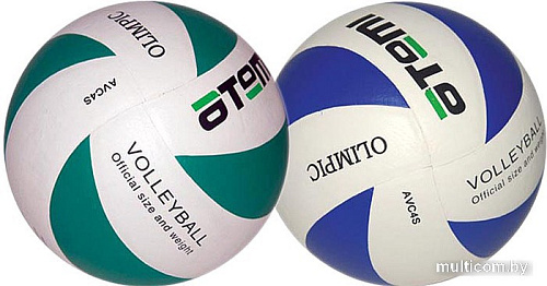Мяч Atemi Olimpic (белый/зеленый)